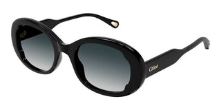 Chloé CH0197S women Black Round Sunglasses