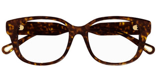 Chloé CH0198O women Havana Squared Eyeglasses