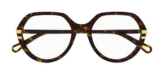 Chloé CH0206O women Havana Round Eyeglasses