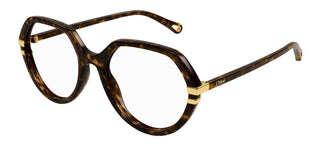 Chloé CH0206O women Havana Round Eyeglasses