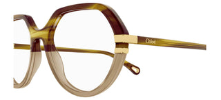 Chloé CH0206O women Havana Round Eyeglasses