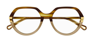 Chloé CH0206O women Havana Round Eyeglasses