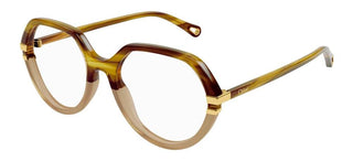 Chloé CH0206O women Havana Round Eyeglasses