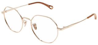 Chloé CH0215OA women Gold Round Eyeglasses