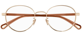 Chloé CH0216OA women Gold Round Eyeglasses