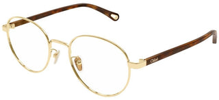 Chloé CH0216OA women Gold Round Eyeglasses