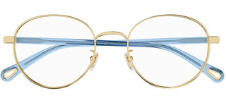 Chloé CH0216OA women Gold Round Eyeglasses