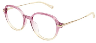 Chloé CH0217OA women Pink Round Eyeglasses