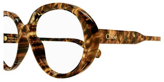 Chloé CH0221O women Havana Round Eyeglasses