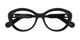 Chloé CH0223O women Black Cat Eye Eyeglasses