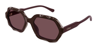 Chloé CH0227S women Violet Oversize Sunglasses