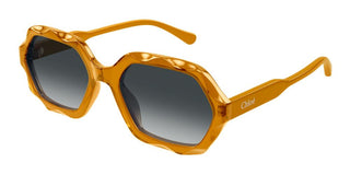 Chloé CH0227S women Orange Oversize Sunglasses