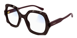 Chloé CH0228S women Brown Geometric Sunglasses