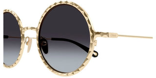 Chloé CH0230S women Gold Round Sunglasses