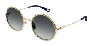 Chloé CH0230S women Gold Round Sunglasses