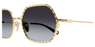 Chloé CH0231S women Gold Other Sunglasses