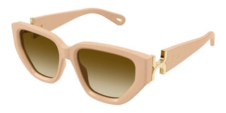 Chloé CH0235S women White Cat Eye Sunglasses