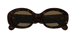 Chloé CH0258S women Brown Oval Sunglasses