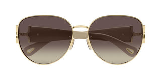 Chloé CH0261S women Brown Cat Eye Sunglasses