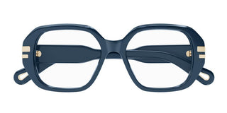 Chloé CH0266O women Blue Squared Eyeglasses