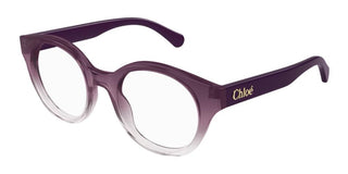 Chloé CH0271O women Violet Round Eyeglasses