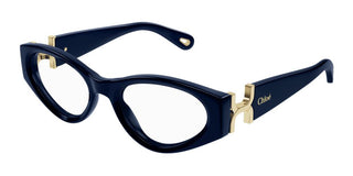 Chloé CH0273O women Blue Cat Eye Eyeglasses