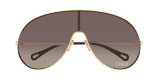 Chloé CH0283S women Gold Shield Sunglasses