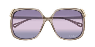 Chloé CH0286S women Brown Squared Sunglasses