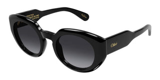 Chloé CH0311S women Black Round Sunglasses