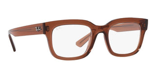 Ray-Ban CHAD RX 7217 unisex Brown Geometric Eyeglasses