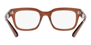 Ray-Ban CHAD RX 7217 unisex Brown Geometric Eyeglasses