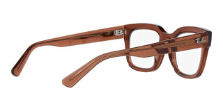 Ray-Ban CHAD RX 7217 unisex Brown Geometric Eyeglasses