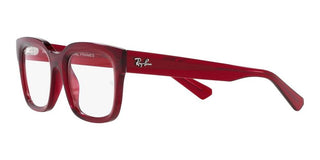 Ray-Ban CHAD RX 7217 unisex Red Geometric Eyeglasses