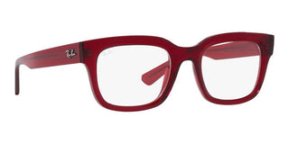 Ray-Ban CHAD RX 7217 unisex Red Geometric Eyeglasses