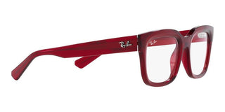 Ray-Ban CHAD RX 7217 unisex Red Geometric Eyeglasses