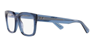 Ray-Ban CHAD RX 7217 unisex Blue Geometric Eyeglasses