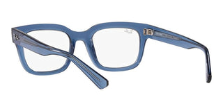 Ray-Ban CHAD RX 7217 unisex Blue Geometric Eyeglasses