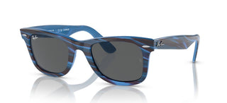 Ray-Ban CHANGE WAYFARER RB 2140 unisex Blue Squared Sunglasses