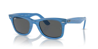 Ray-Ban CHANGE WAYFARER RB 2140 unisex Blue Squared Sunglasses