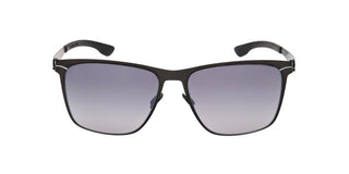 ic!berlin CHARLIE IC0003 unisex Black Squared Sunglasses