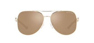 Michael Kors CHIANTI MK 1121 women Gold Pilot Sunglasses