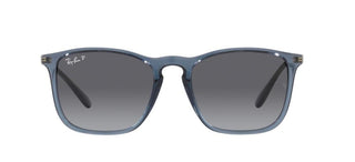 Ray-Ban CHRIS RB 4187 men Blue Geometric Sunglasses