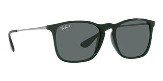 Ray-Ban CHRIS RB 4187 men Green Geometric Sunglasses