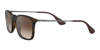 Ray-Ban CHRIS RB 4187 men Havana Geometric Sunglasses