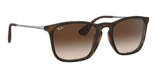 Ray-Ban CHRIS RB 4187 men Havana Geometric Sunglasses