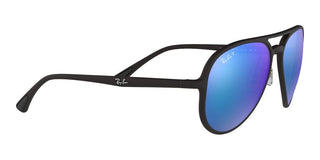 Ray-Ban CHROMANCE RB 4320CH unisex Black Pilot Sunglasses