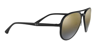 Ray-Ban CHROMANCE RB 4320CH unisex Black Pilot Sunglasses