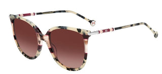 Carolina Herrera CH 0023/S women Havana Geometric Sunglasses