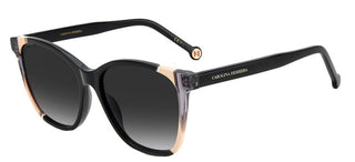 Carolina Herrera CH 0061/S women Black Geometric Sunglasses