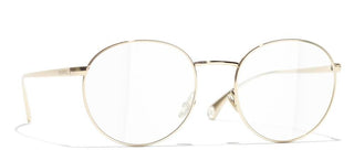 CHANEL CH 2209 women Gold Oval Eyeglasses